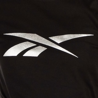 Foto 3 | Playera Reebok Basic Cotton Tee Para Mujer Color Negro Modelo Ts0116