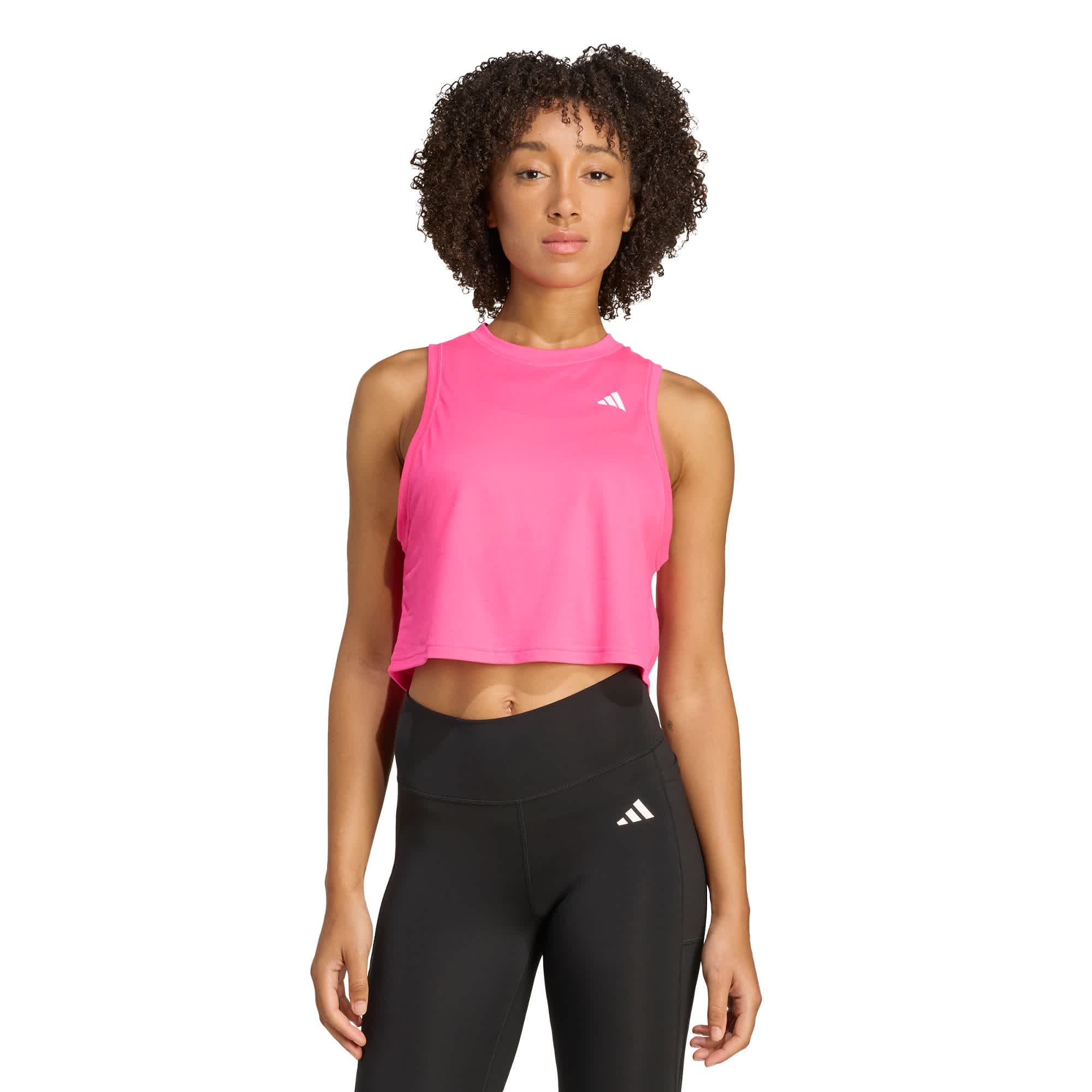 Foto 2 pulgar | Bvd Train Essentials Boxy Workout Adidas Rosa Mujer