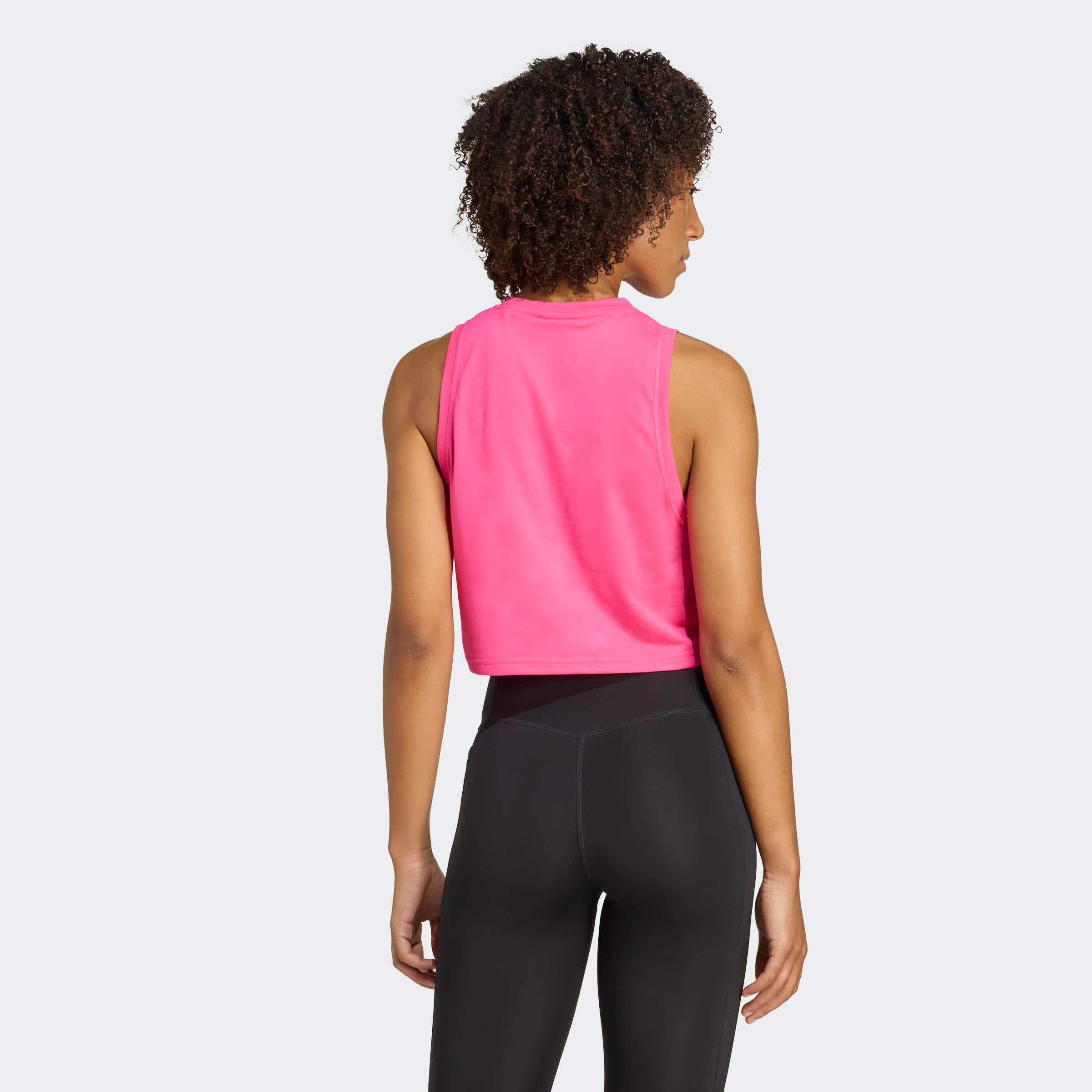 Foto 3 pulgar | Bvd Train Essentials Boxy Workout Adidas Rosa Mujer