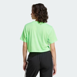 Foto 4 | Camiseta De Entrenamiento Train Essentials Boxy Adidas Verde Mujer