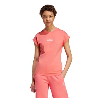 Foto 2 | Playera Essentials Linear Algodón Adidas Rosa Mujer