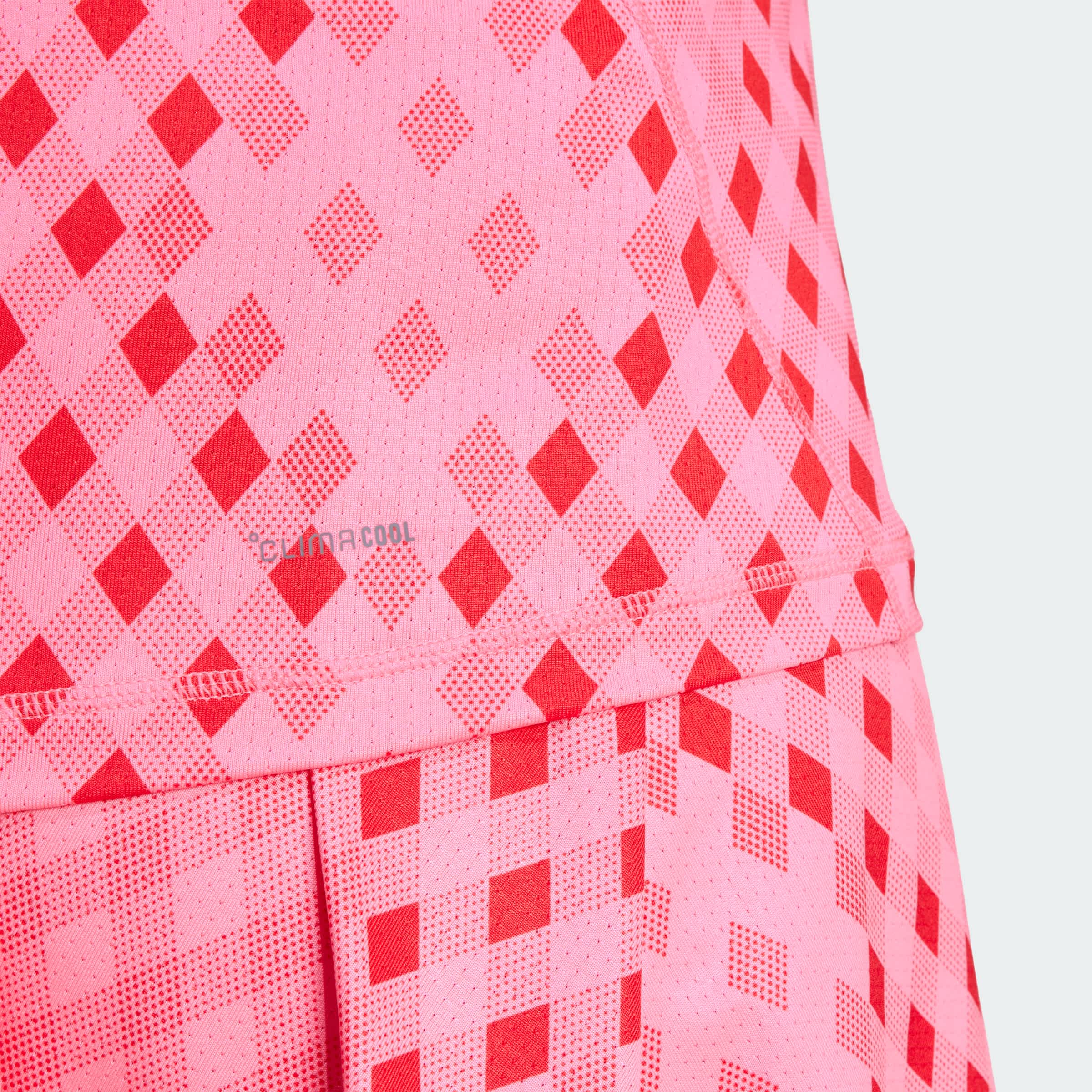 Foto 6 | Playera Sin Mangas Con Gráficos Con Climacool Del Club De Tenis Adidas Rosa Mujer