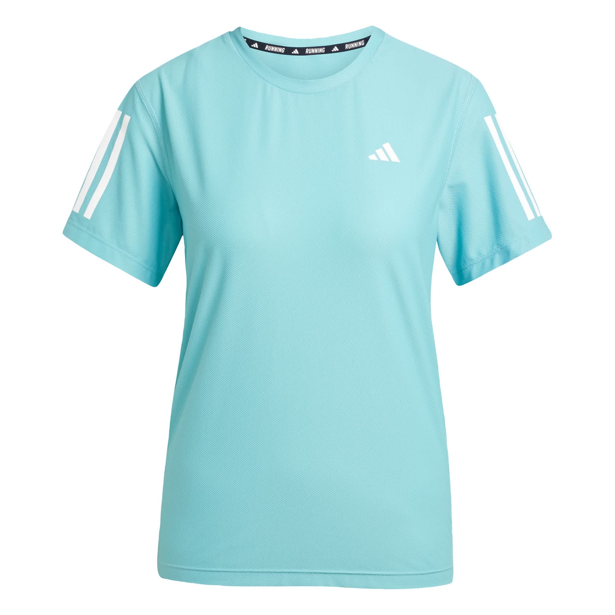 Foto 1 | Playera Own The Run Adidas Turquesa Mujer