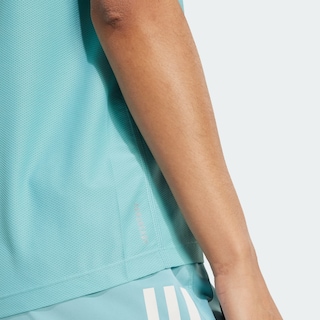 Foto 6 | Playera Own The Run Adidas Turquesa Mujer