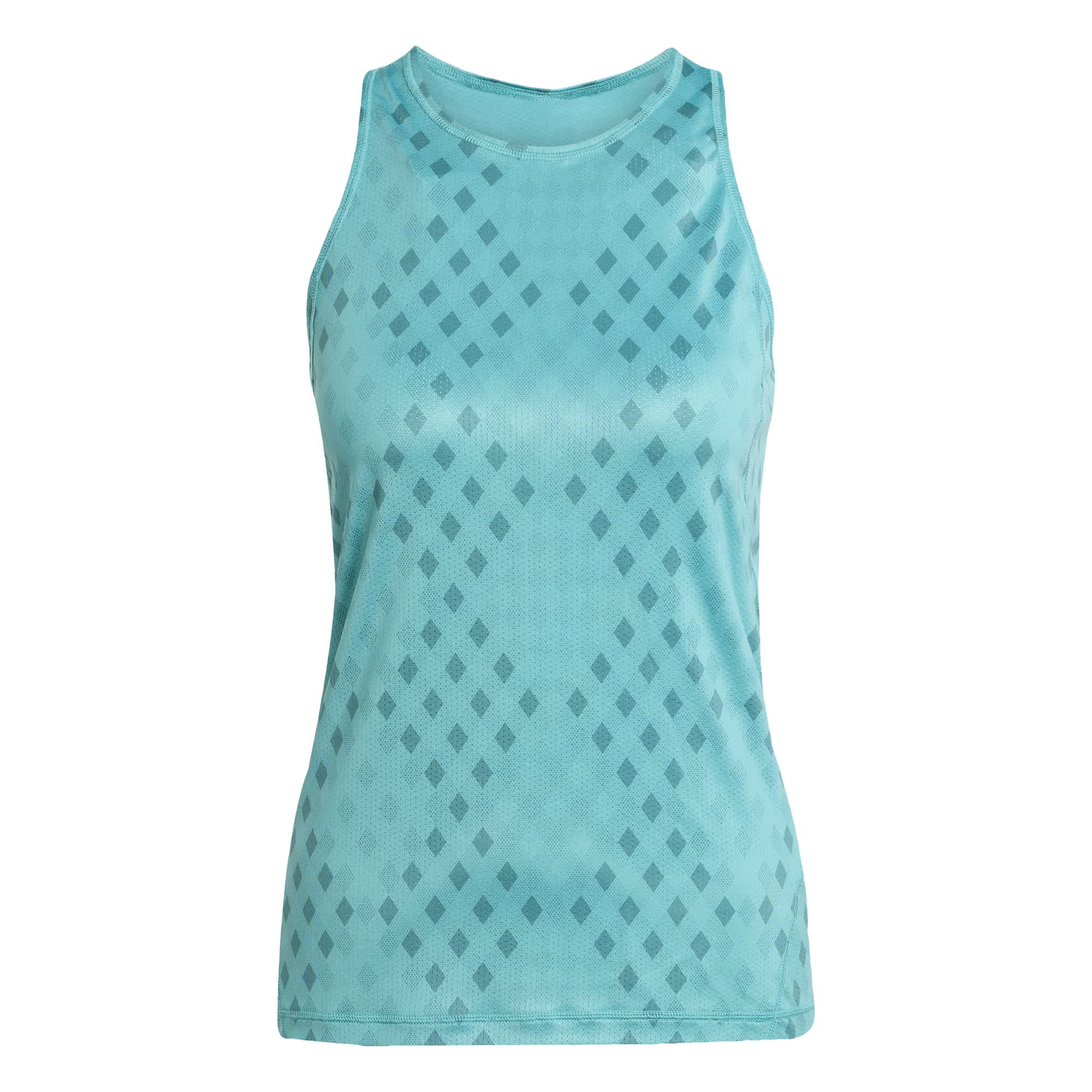 Foto 2 pulgar | Playera Sin Mangas Con Gráficos Con Climacool Del Club De Tenis Adidas Turquesa Mujer