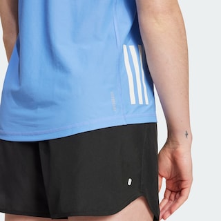 Foto 6 | Playera Sin Mangas Own The Run Adidas Azul Mujer