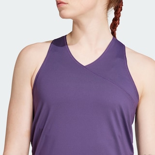 Foto 7 | Playera Sin Mangas Club Tennis Climacool Cuello En V Adidas Violeta Mujer
