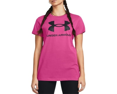 Foto 1 | Playera Fitness Under Armour Logo Ss para Mujer