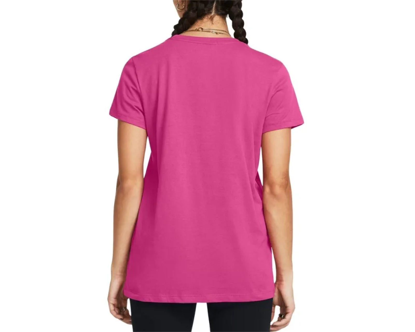 Foto 3 pulgar | Playera Fitness Under Armour Logo Ss para Mujer