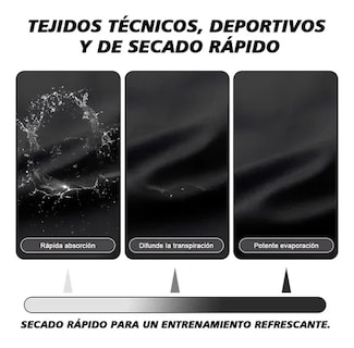 Foto 4 | 3pz Licra Gym Xtellar Transpirable Ropa Deportivos Homber