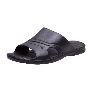 Foto 1 | Sandalias Calzado Watanabe Color Negro Plástico Abiertas