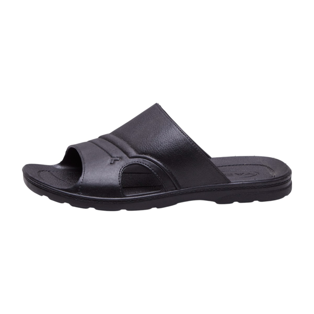 Foto 3 pulgar | Sandalias Calzado Watanabe Color Negro Plástico Abiertas