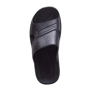 Foto 3 | Sandalias Calzado Watanabe Color Negro Plástico Abiertas