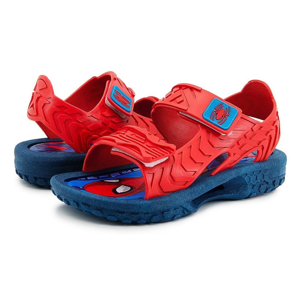 Sandalia Huarache Marvel Spider Man Zpider 15-21 Rojo Azul