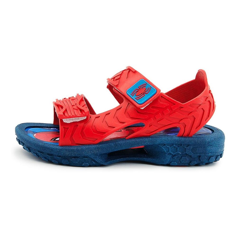 Foto 4 pulgar | Sandalia Huarache Marvel Spider Man Zpider 15-21 Rojo Azul