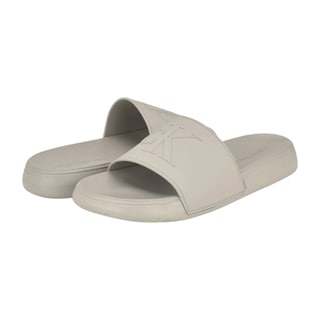 Foto 2 | Chanclas Calvin Klein Sandalias Gris Comodos De Hombre - Original