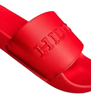 Foto 4 | Chancla Tommy Hilfiger Sandalia Color Rojo Hombre Comodo - Original