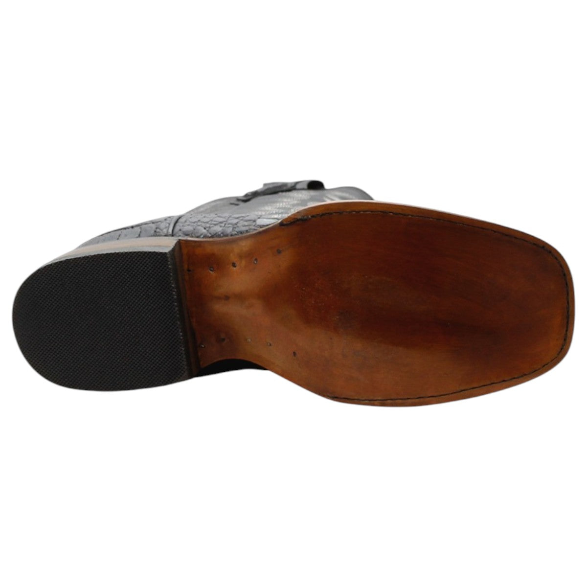 Foto 5 pulgar | Botas Western Exterior Piel Vegana Color Negro Para Hombre De Rbcollection
