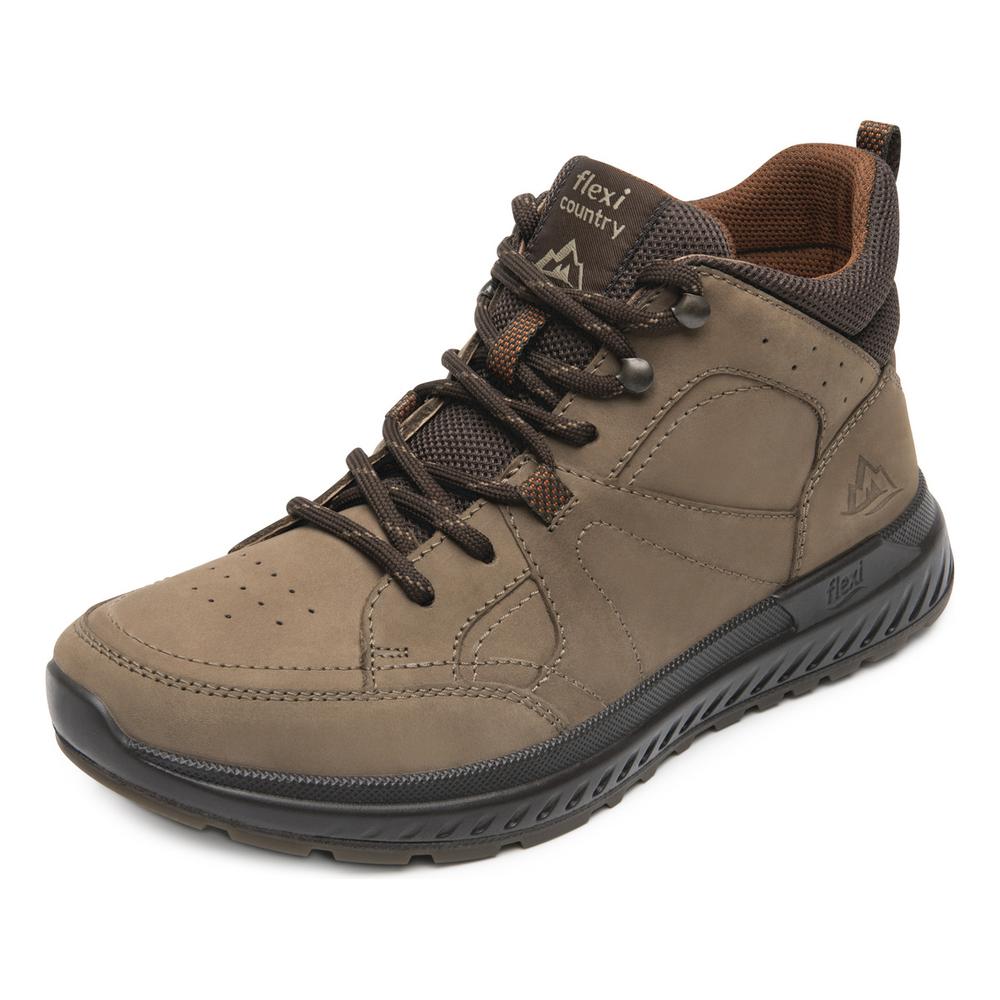 Foto 4 pulgar | Botin Outdoor Flexi Cafe Para Hombre [fff3718] Cafe