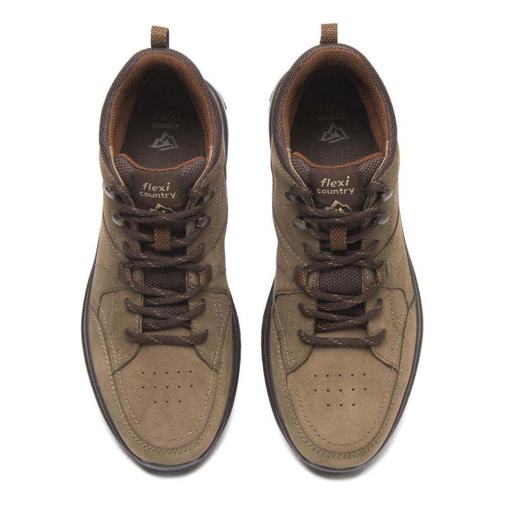 Foto 7 | Botin Outdoor Flexi Cafe Para Hombre [fff3718] Cafe