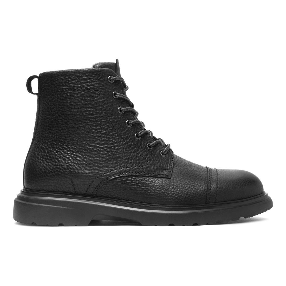 Botin Casual Flexi Negro Para Hombre [fff3734] Negro