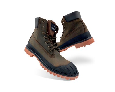 Foto 3 | Botas Caribu 784-p Para Hombre Outdoor Estilo Urbano