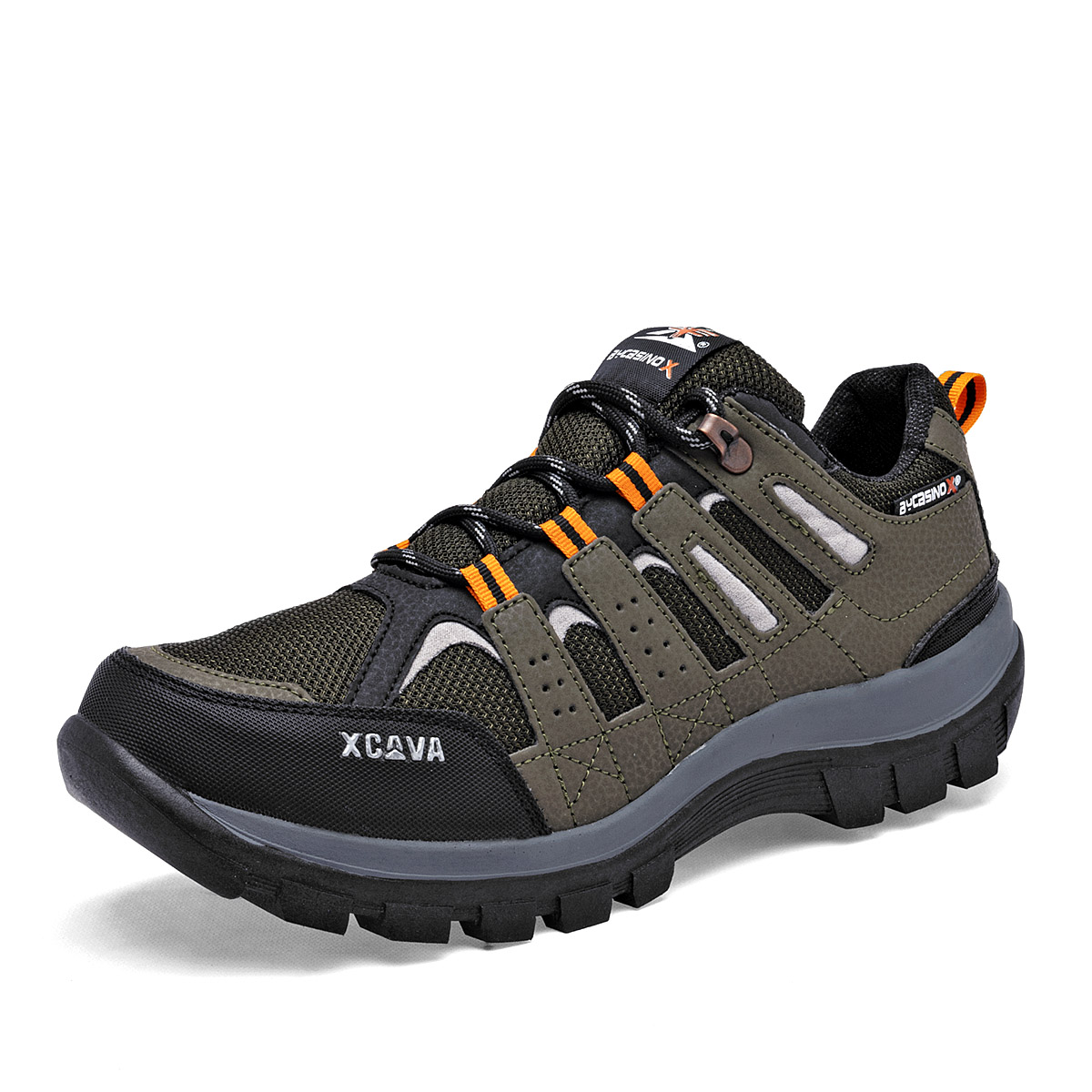 Foto 2 pulgar | Bycasino X Zapato Para Hacer Hiking Para Hombre Olivo Negro