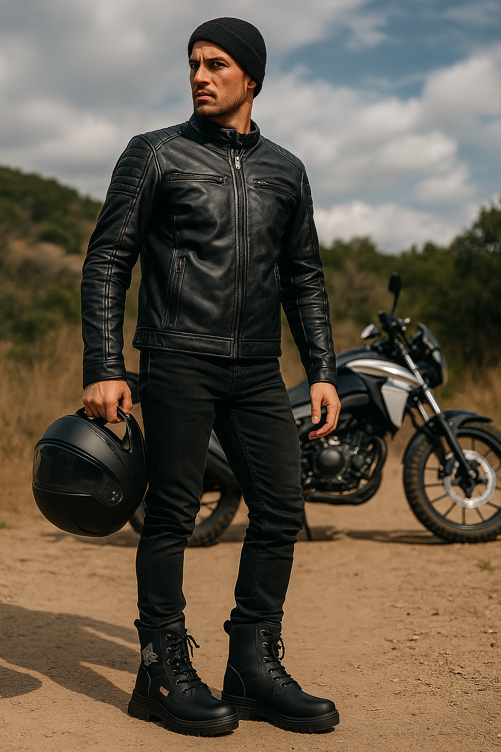Foto 5 pulgar | Botas Para Moto New Trs Modelo 641 Hombre-270