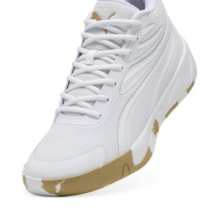 Foto 4 | Tenis de Basquetbol Puma Court Pro Marble Unisex