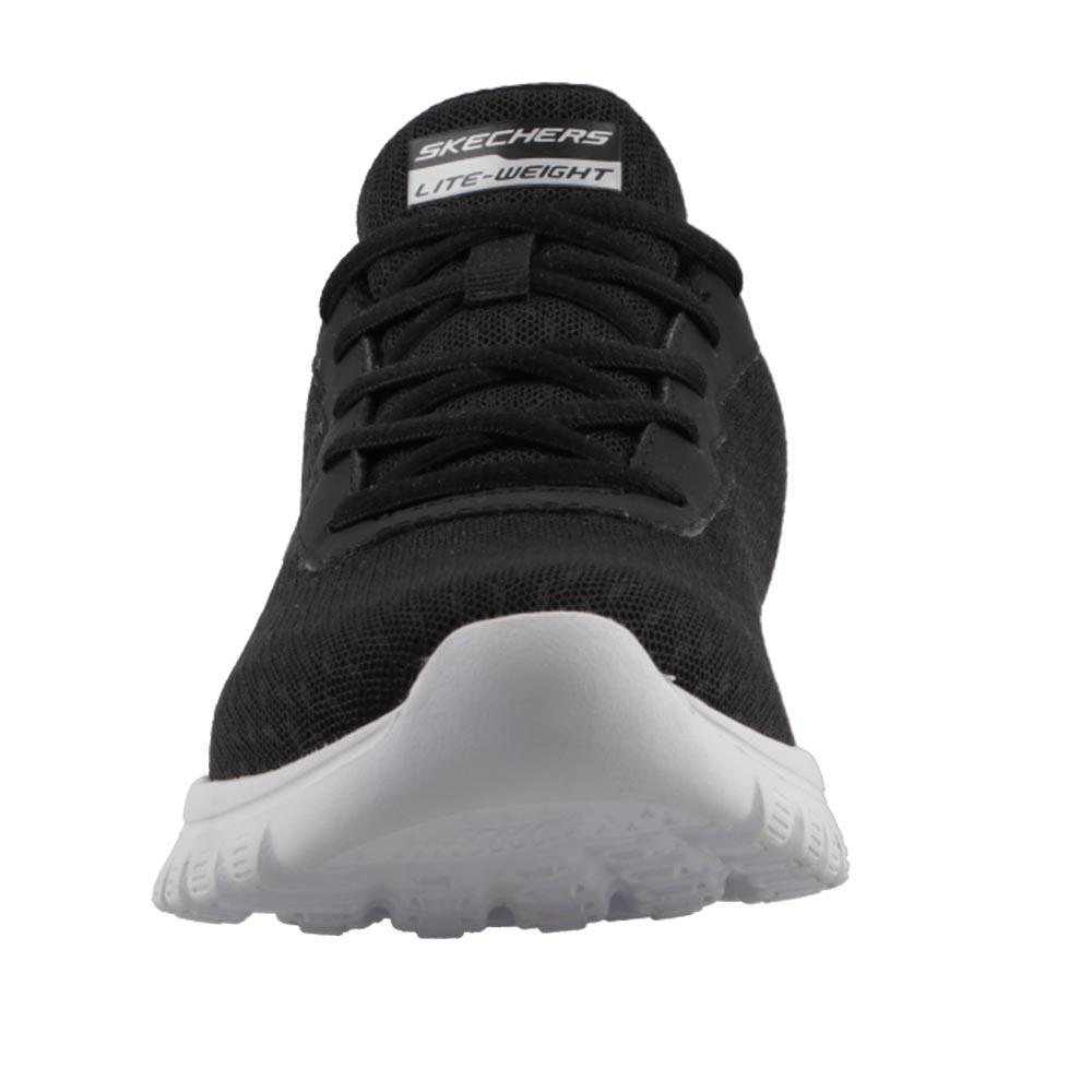 Foto 5 pulgar | Tenis Transpirables Skechers Lite Weight Mujer Negro