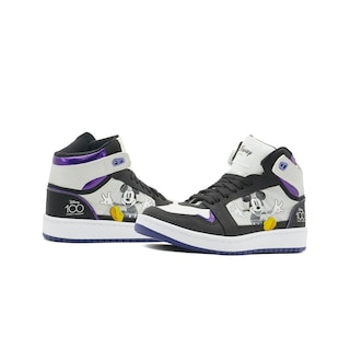 Foto 2 | Tenis Edicion Especial Mickey Mouse Panam Blanco Morado Negro