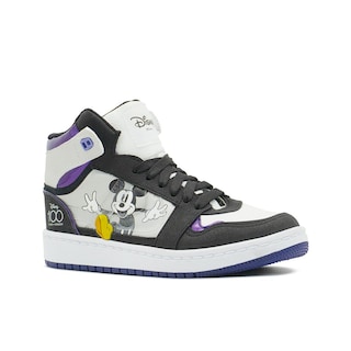 Foto 4 | Tenis Edicion Especial Mickey Mouse Panam Blanco Morado Negro