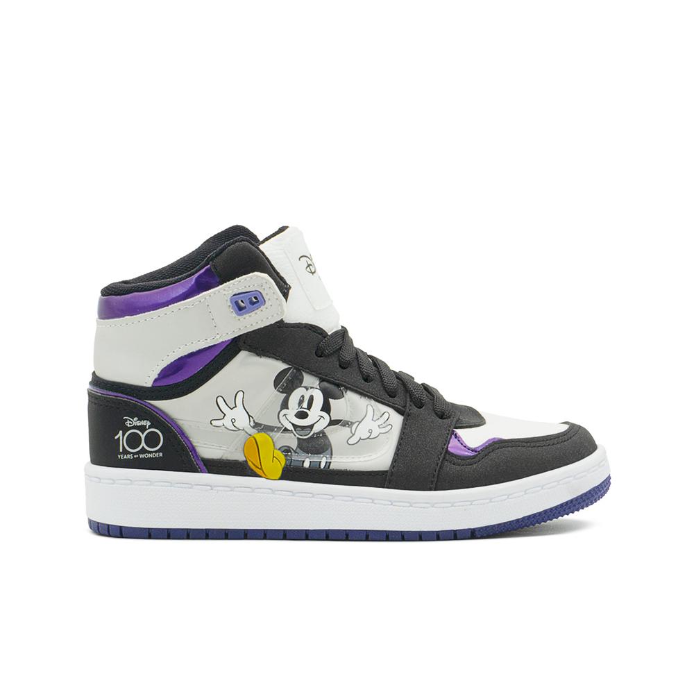 Foto 7 pulgar | Tenis Edicion Especial Mickey Mouse Panam Blanco Morado Negro