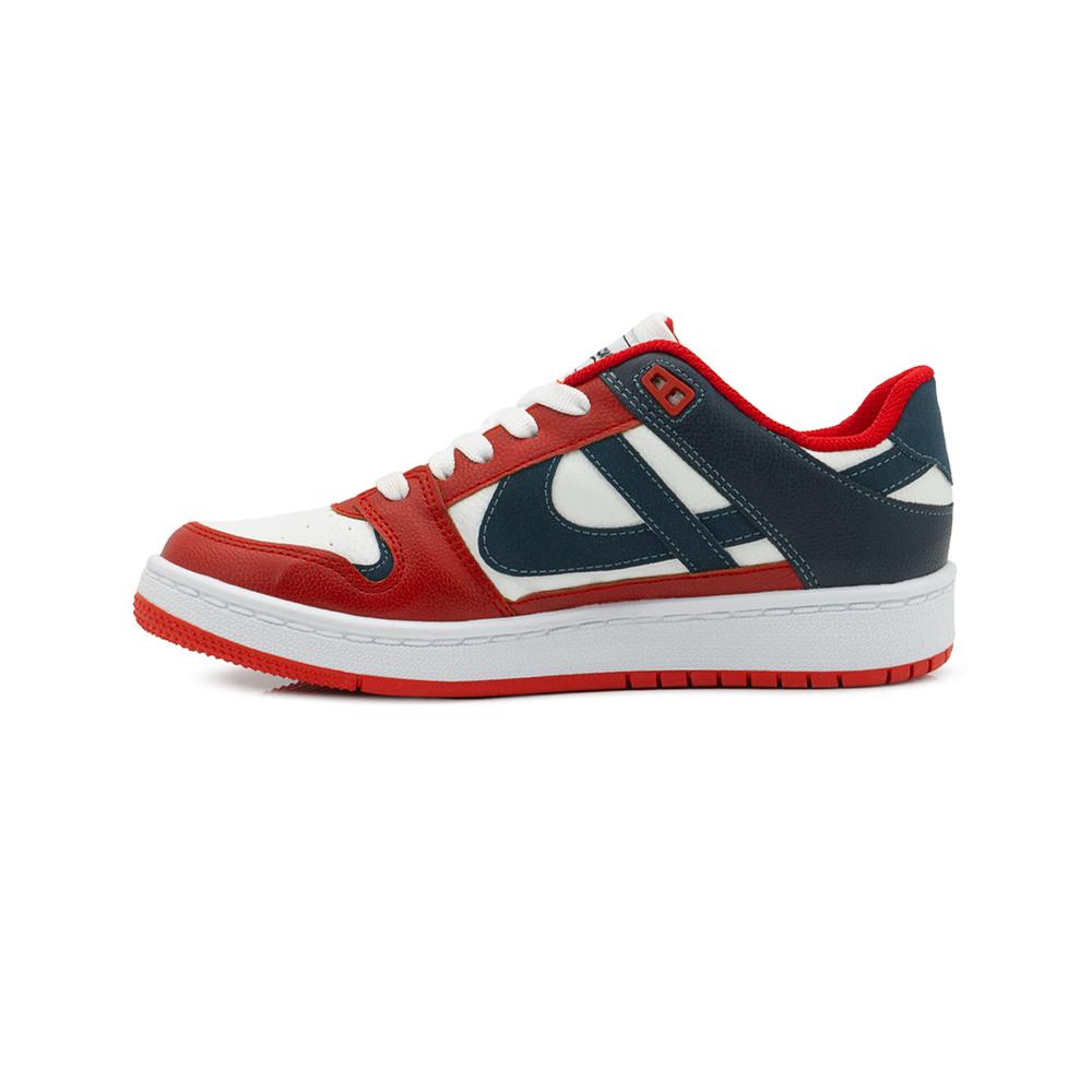 Foto 5 | Tenis Panam Para Caballero Choclo Color Blanco Rojo 22-29 Blanco