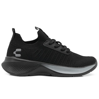 Foto 6 | Tenis Para Caballero Charly Walking Relax Textil Negro 25-29 Negro