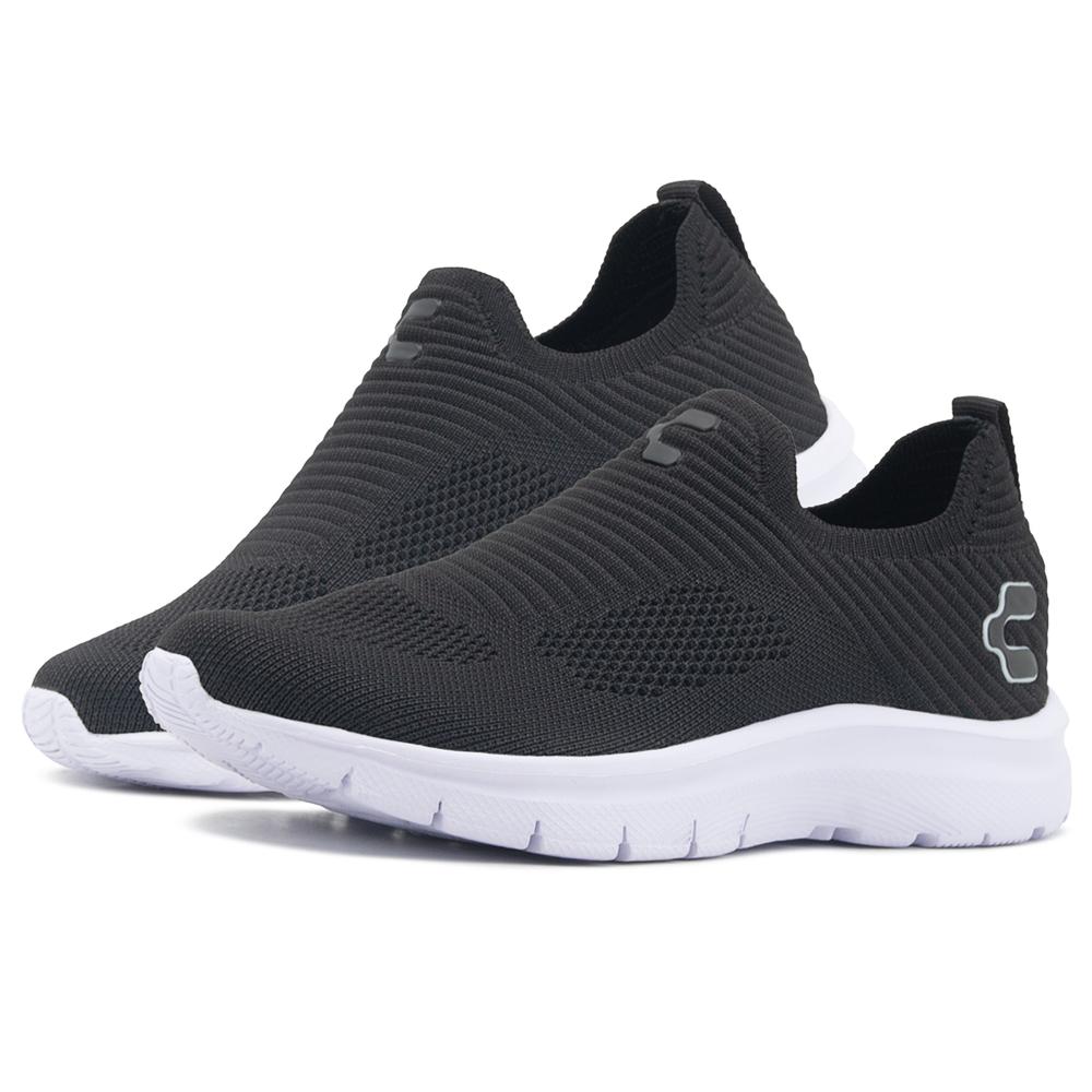 Foto 2 pulgar | Tenis Charly Caballero Walking Relax Textil Ligeros 22-29 Negro