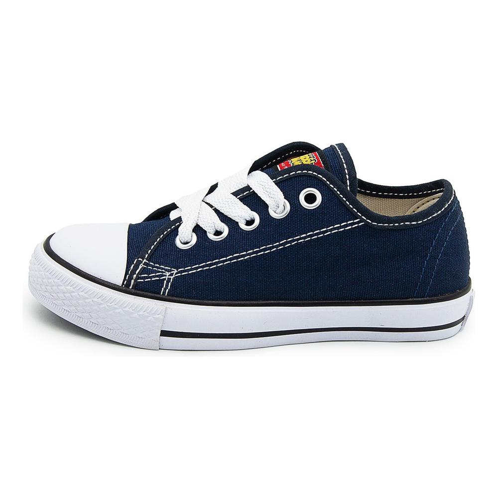 Foto 4 pulgar | Tenis Choclo Bubble Gummers  Harry Rosa 12-21 Lona Agujet Azul Marino
