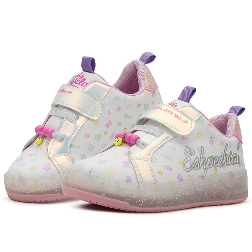 Tenis Choclo Dulce Y Eshpeshial Mis Pastelitos Con Ajuste Blanco