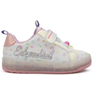 Foto 5 | Tenis Choclo Dulce Y Eshpeshial Mis Pastelitos Con Ajuste Blanco
