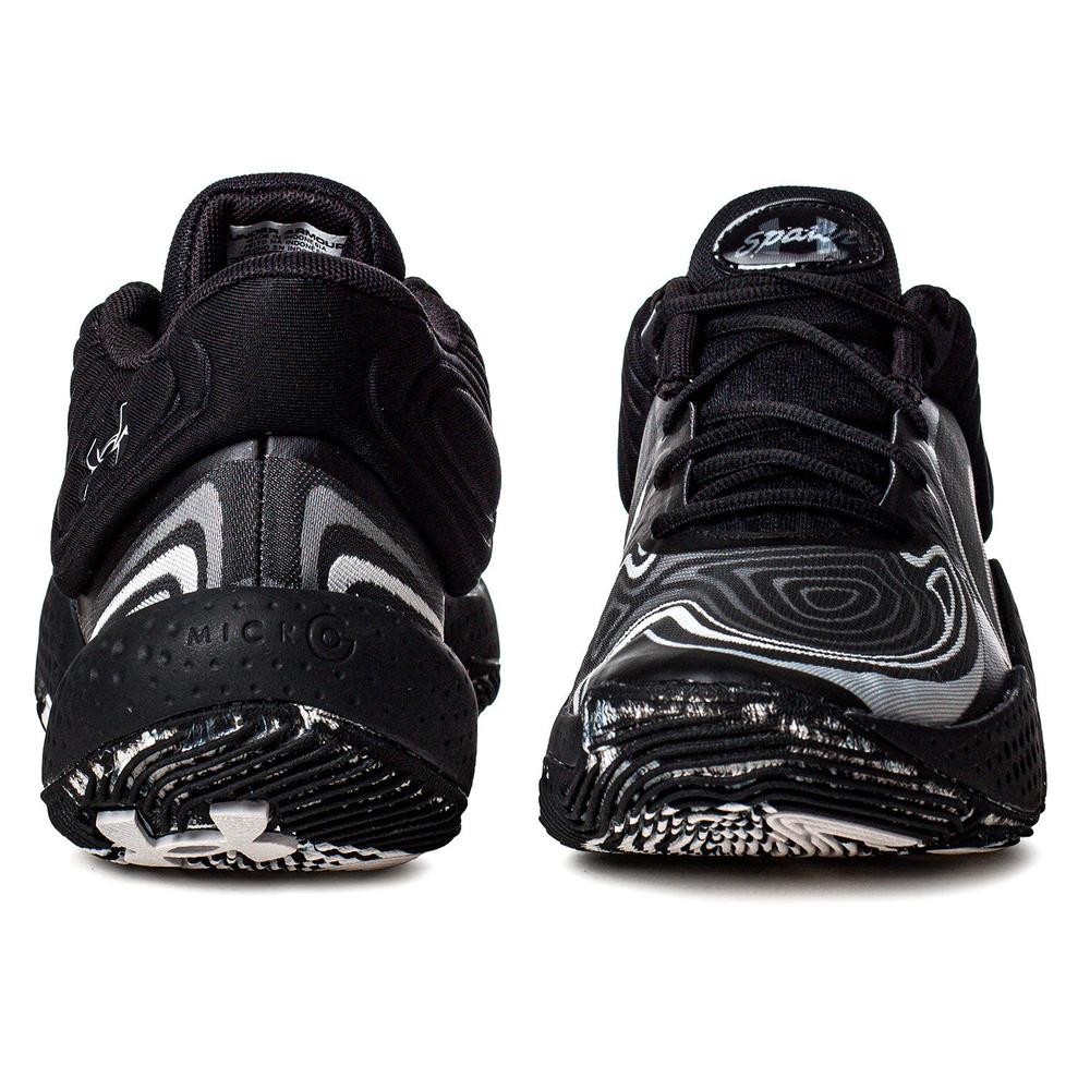 Foto 4 pulgar | Tenis Under Armour Spawn 6 Mid - 3027647001 - Negro - Hombre Negro