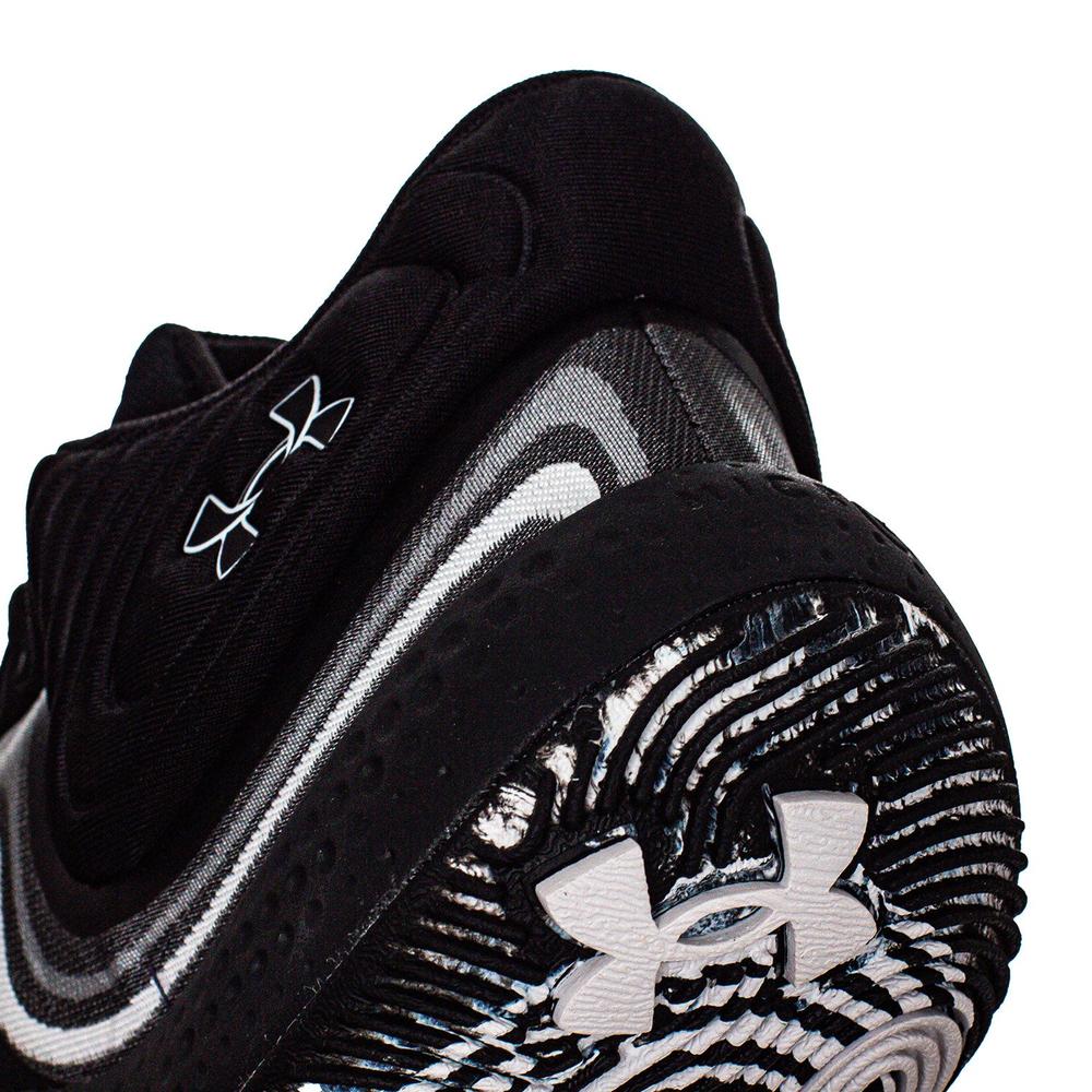 Foto 6 | Tenis Under Armour Spawn 6 Mid - 3027647001 - Negro - Hombre Negro