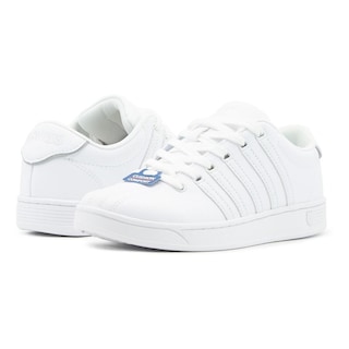 Foto 1 | Tenis Unisex Piel Juvenil K Swiss Blanco Cushion Confort Blanco