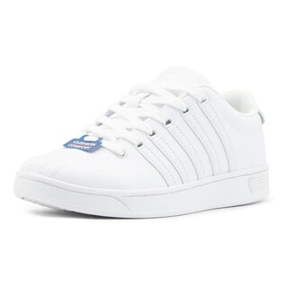 Foto 2 | Tenis Unisex Piel Juvenil K Swiss Blanco Cushion Confort Blanco
