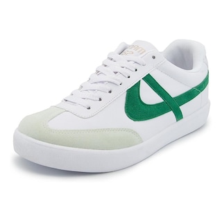 Foto 2 | Tenis Tendencia Caballero Blanco Verde Panam 25-30 Comodos Blanco