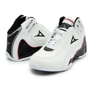 Foto 1 | Tenis Pirma Basketball Mod. 767 Blanco/negro (22-24.5) Blanco