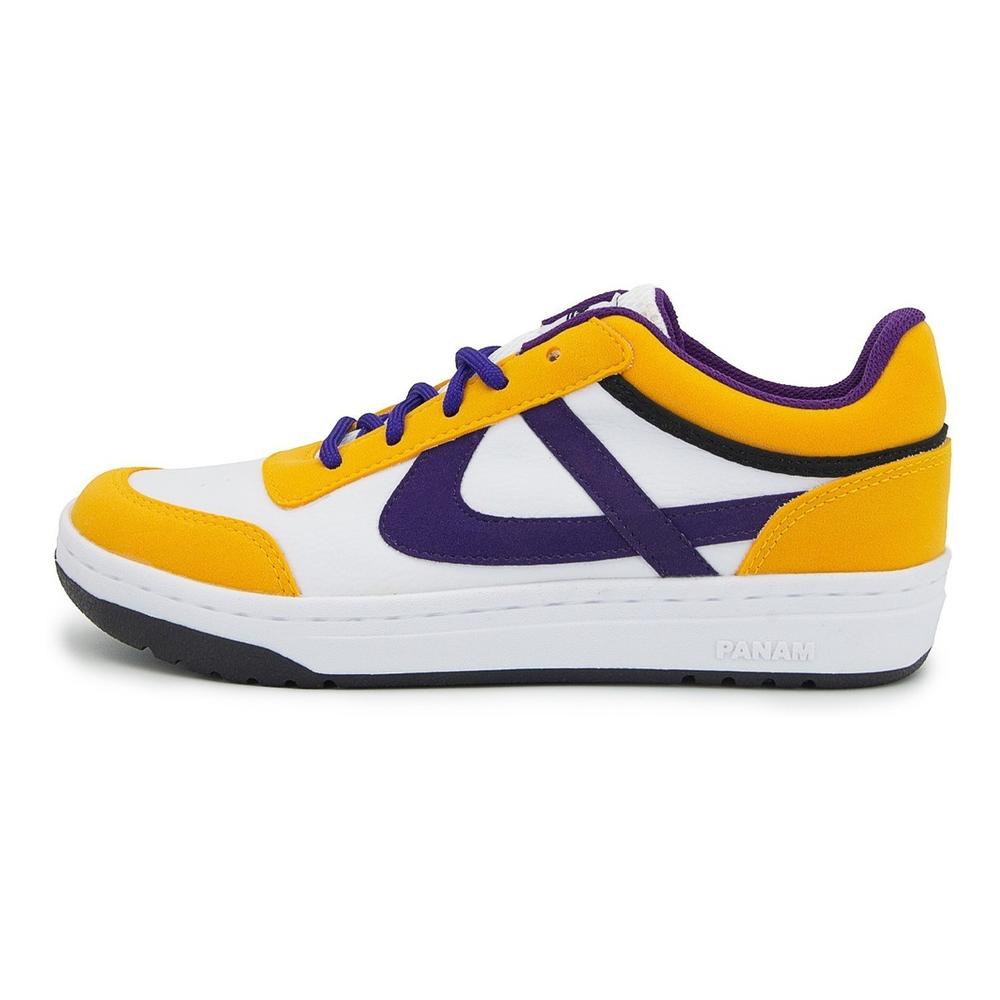 Foto 4 pulgar | Tenis Panam Moda Choclo Skate Cómodos Original Moda 17-21 Blanco