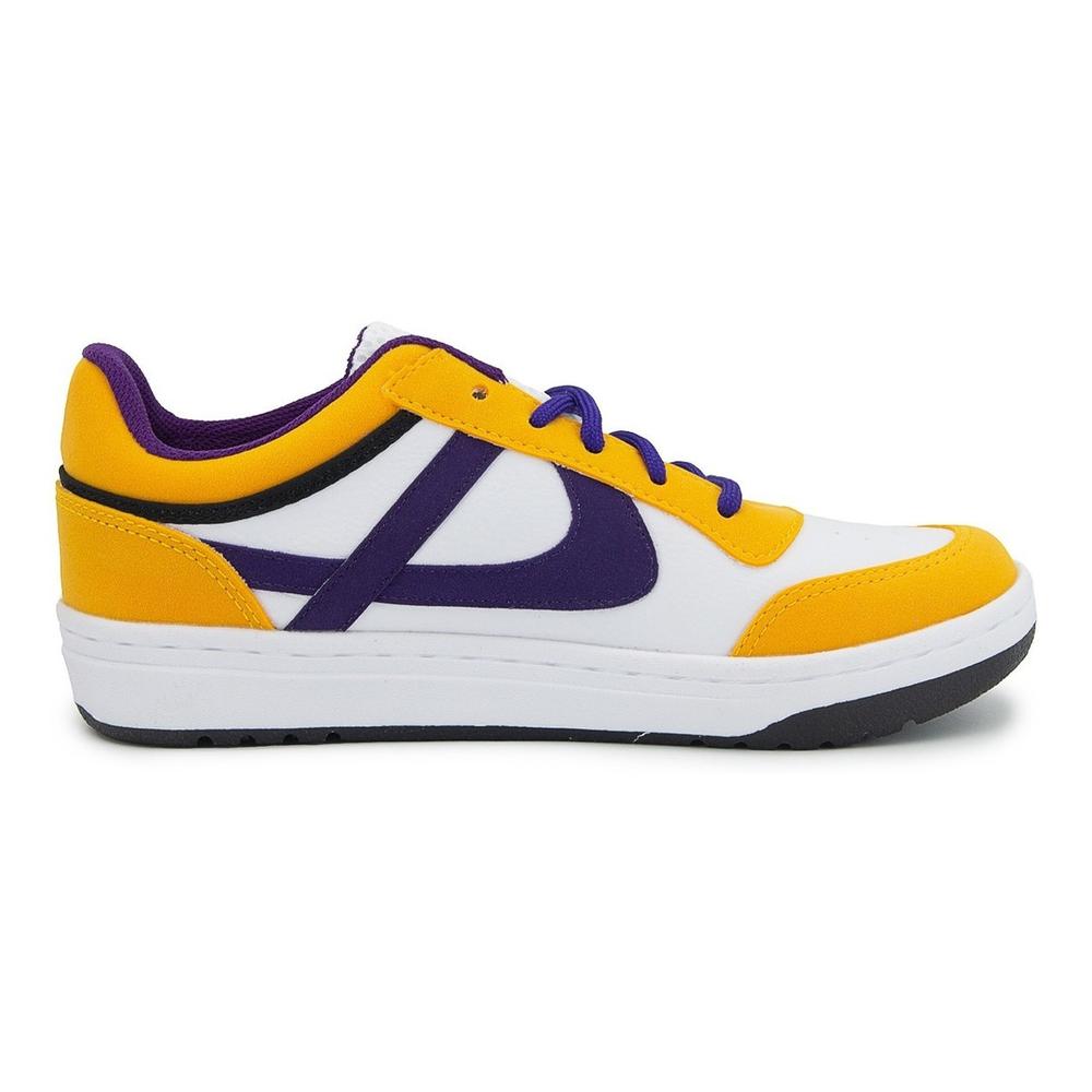 Foto 4 | Tenis Panam Moda Choclo Skate Cómodos Original Moda 17-21 Blanco