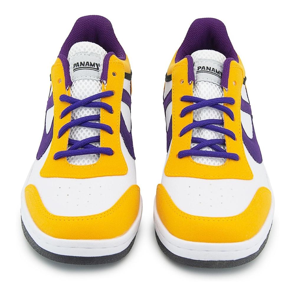 Foto 5 | Tenis Panam Moda Choclo Skate Cómodos Original Moda 17-21 Blanco