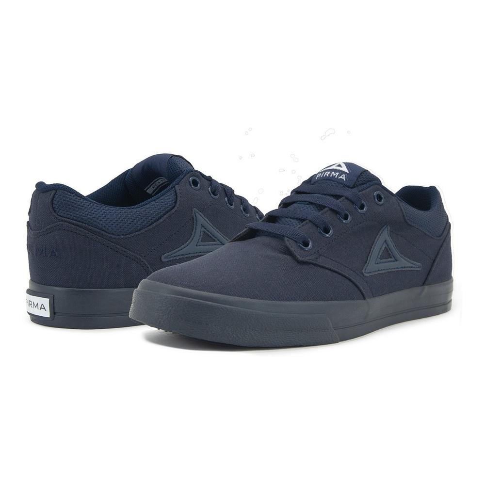 Foto 1 | Tenis Pirma Urbano Choclo Juvenil Lona 22-29 Negro Canela Azul