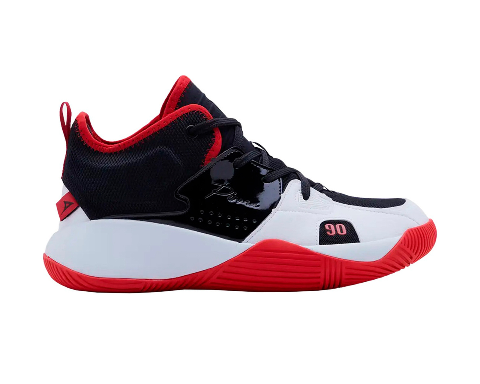 Foto 2 pulgar | Tenis Pirma Para Hombre De Basquetbol  2016 Rojo